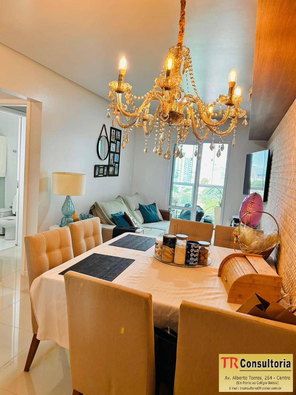 Apartamento nascente para venda no Ed Dumom por 380 mil - Centro